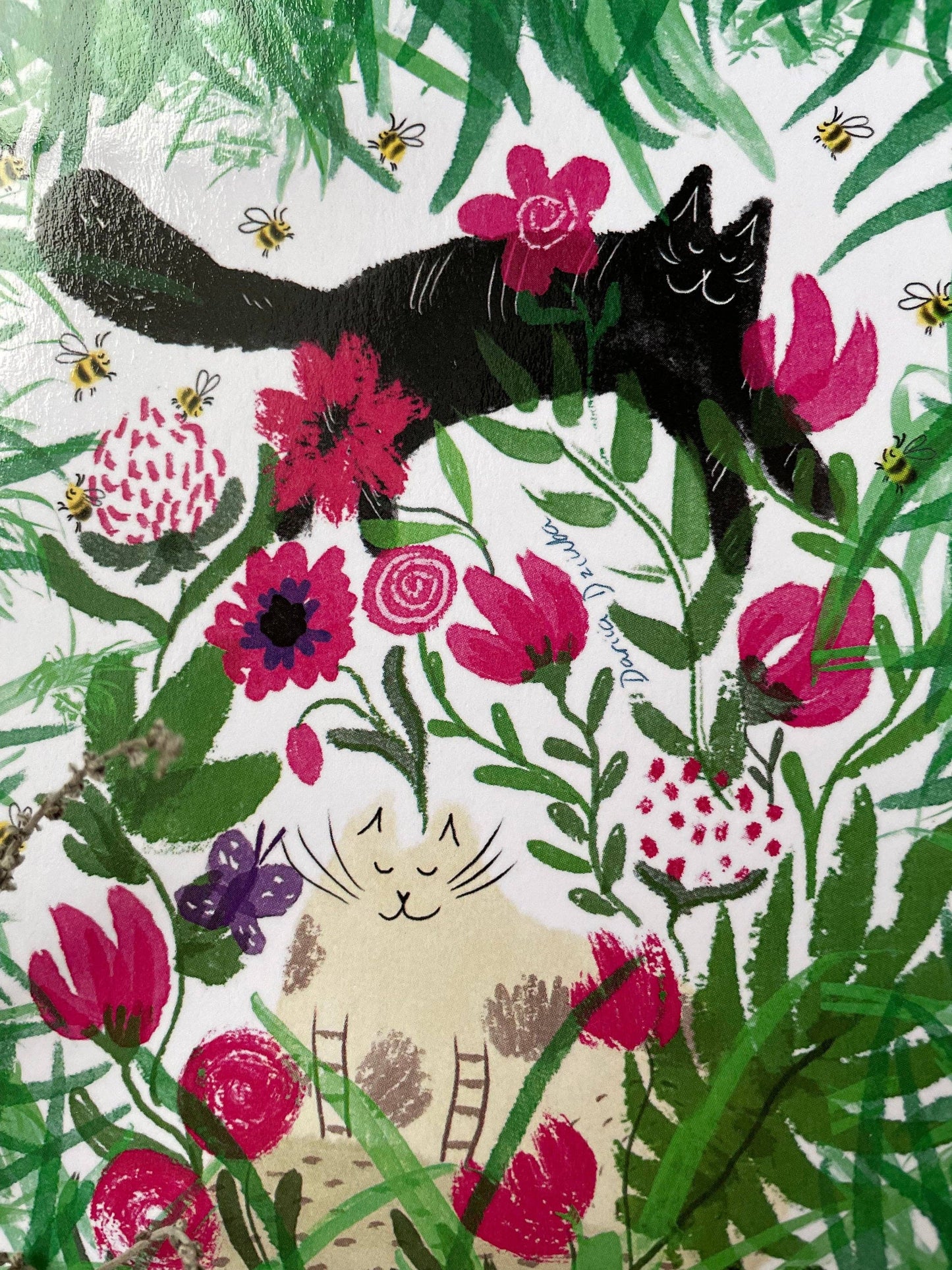 Cats and Bees and Flowers — Dariia Dziuba