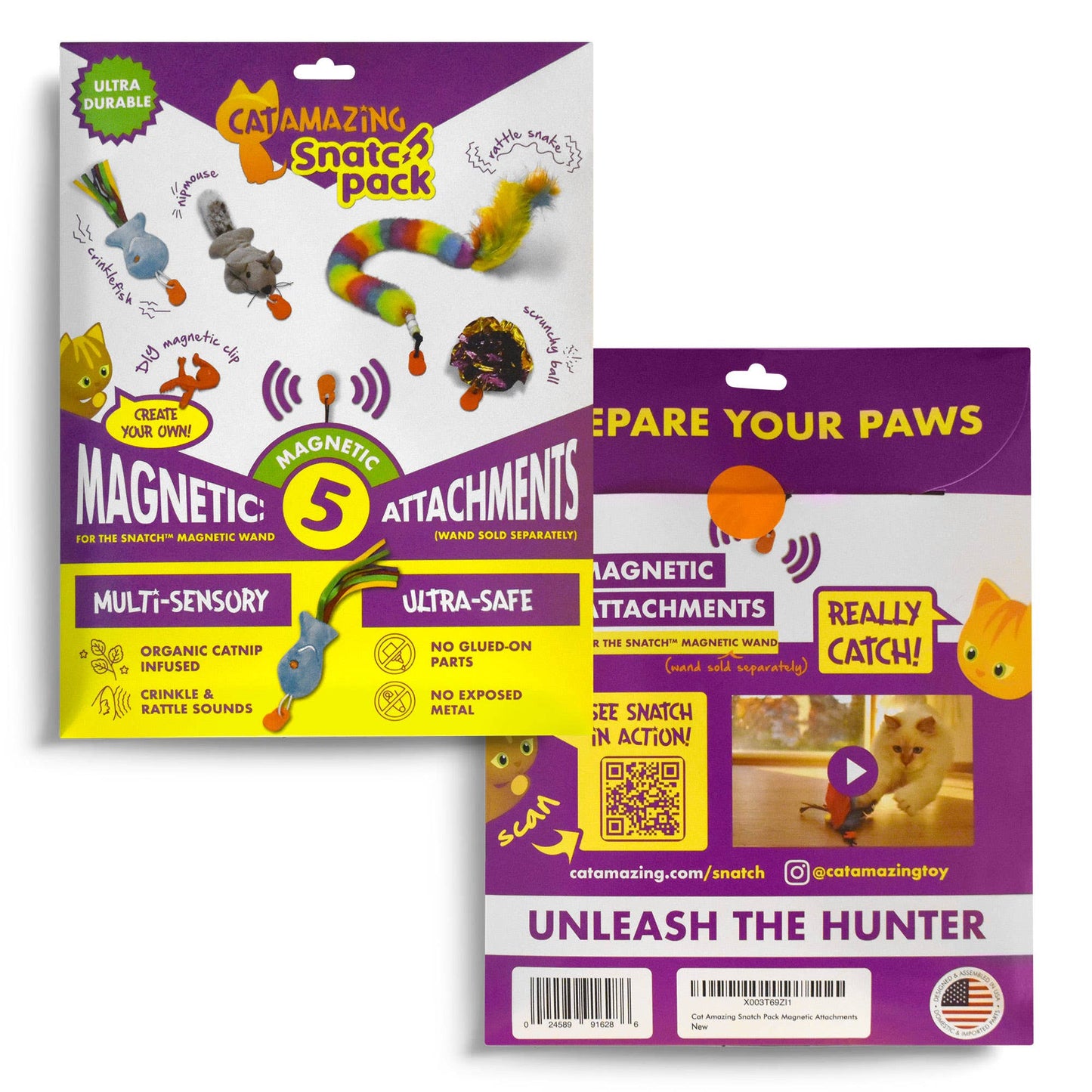 Snatch Pack – 5 Magnetic Attachments for Snatch Wand