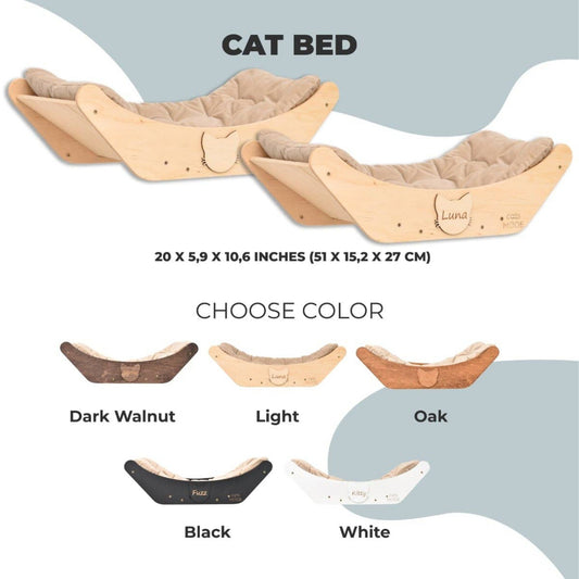 Cat Curve Wall Bed