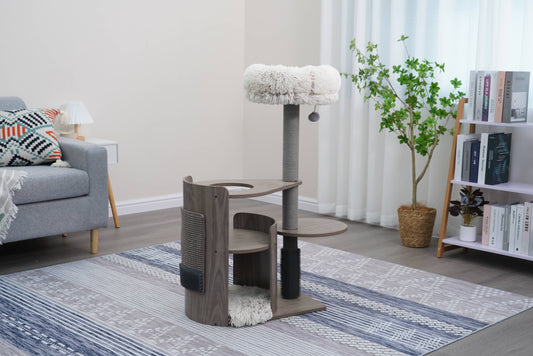 PetPals Cullen Arc Multi-Activity Cat Tower
