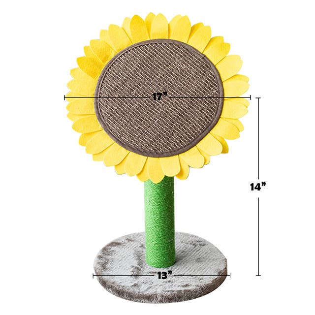Catry Sunflower Cat Scratcher