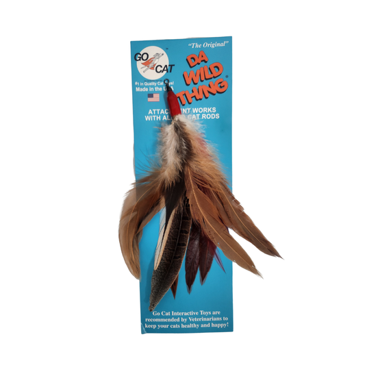 Go Cat Da Bird Refill — Da Wild Thing Multi-Feather Attachment