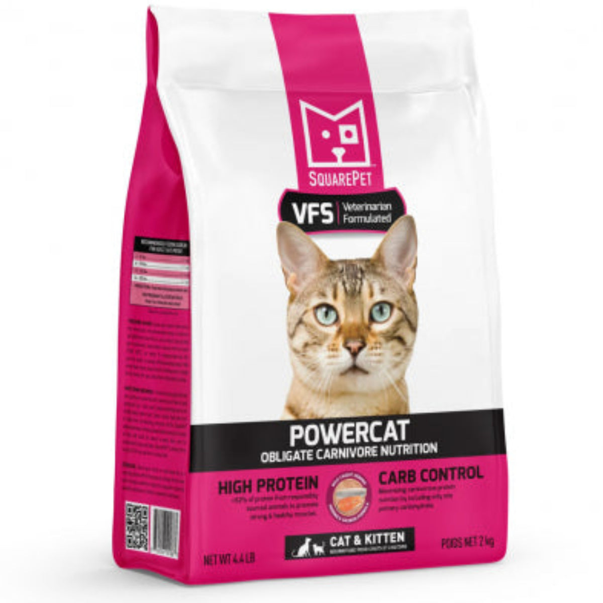 SQUARE Pet POWERCAT Grain-Free Herring & Salmon Cat Food