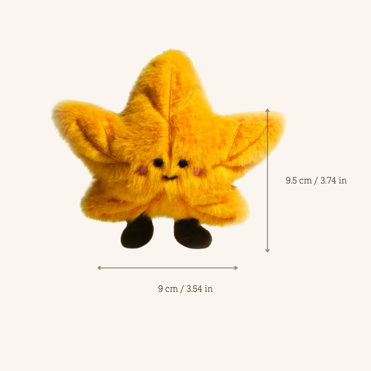 MoriCat Yellow Maple Leaf Silvervine Cat Toy