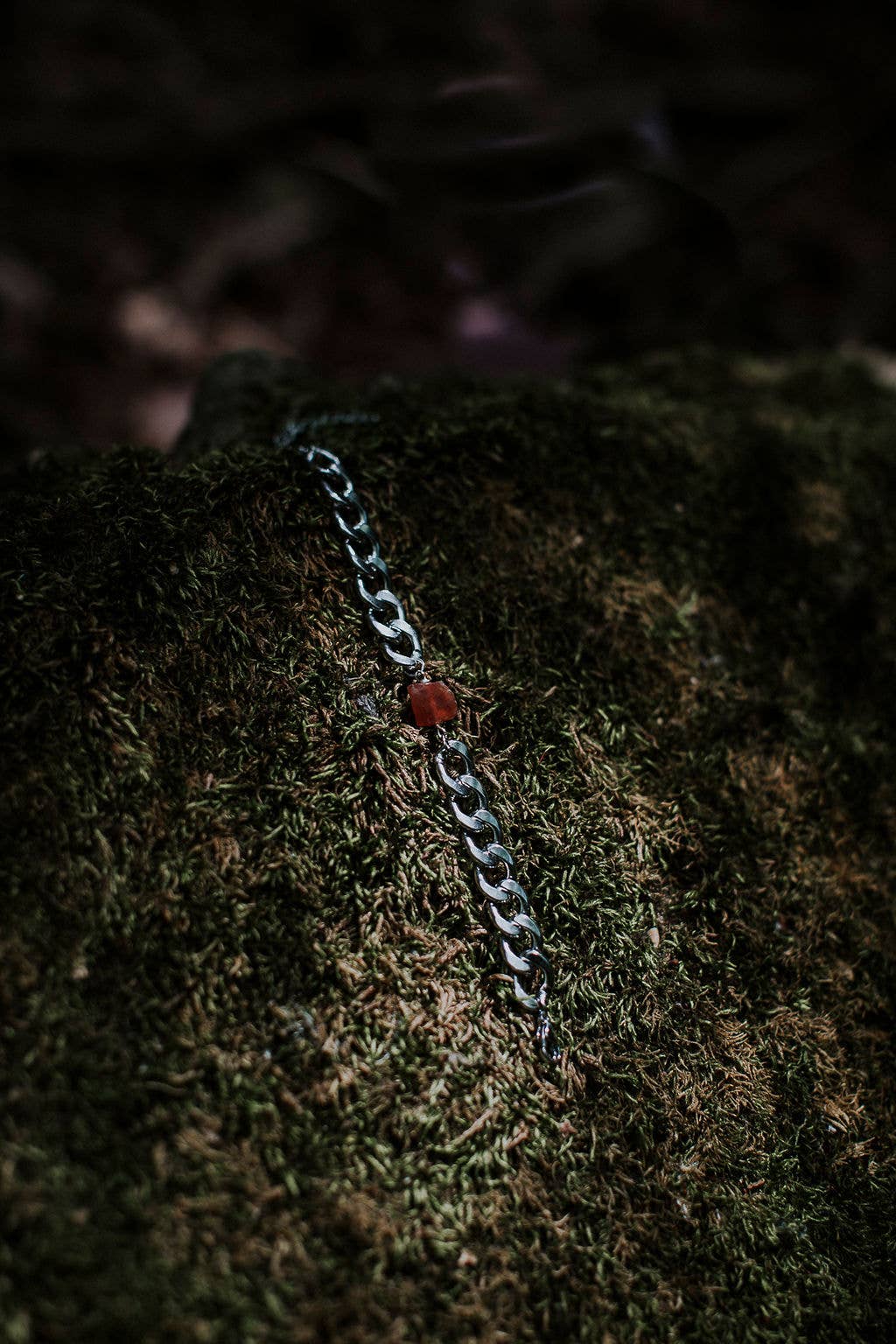 Carnelian Magician Bracelet | Raw Gemstone Chain Bracelet