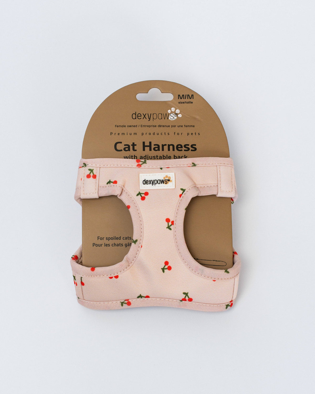 Dexypaws Cherry Step-In Cat Harness