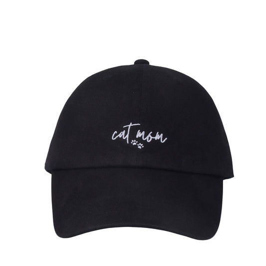 Cat Mom Paw Love Baseball Cap | Cotton Hat for Cat Lovers | HatPhile
