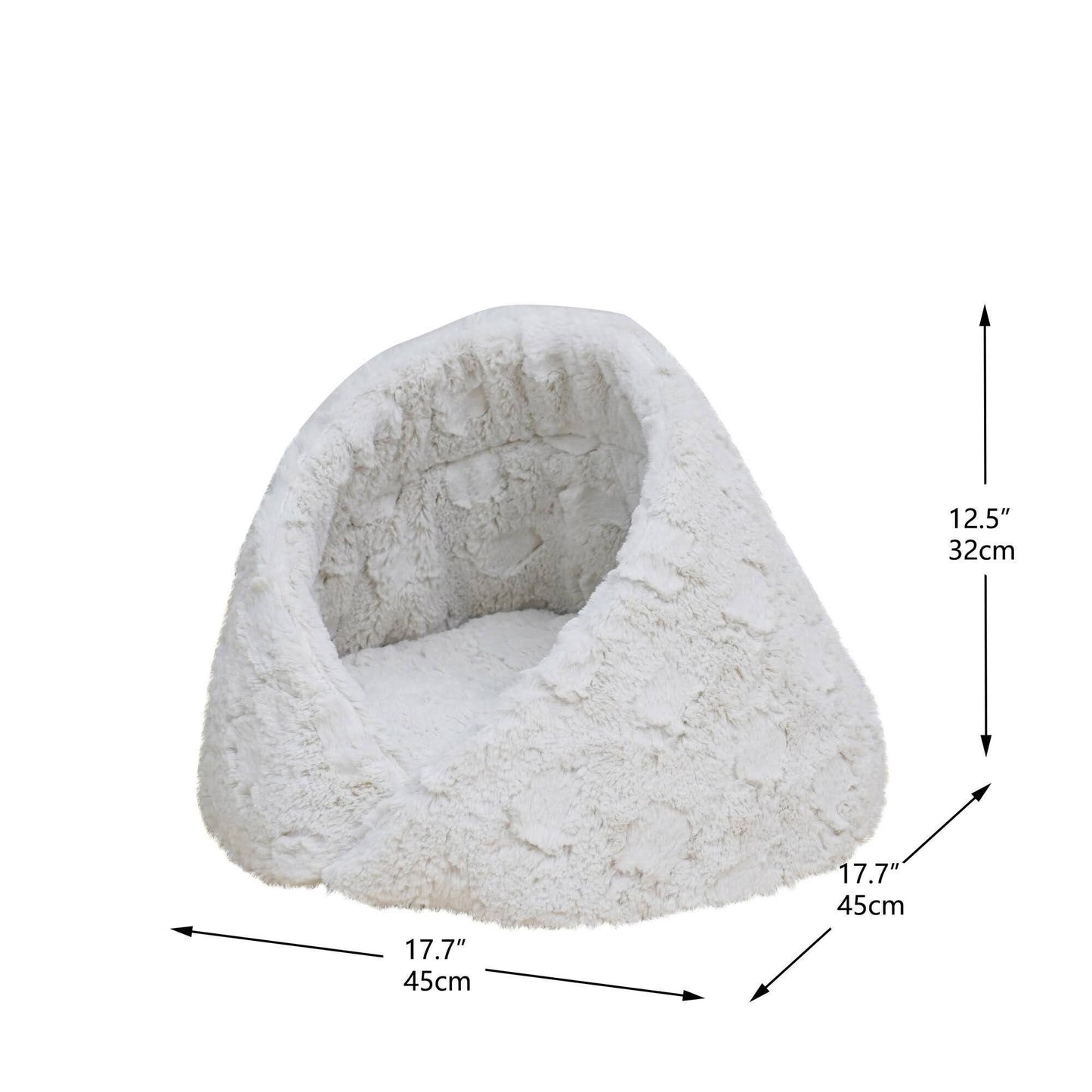 Petpals Rose Cradle Calming Cat Bed