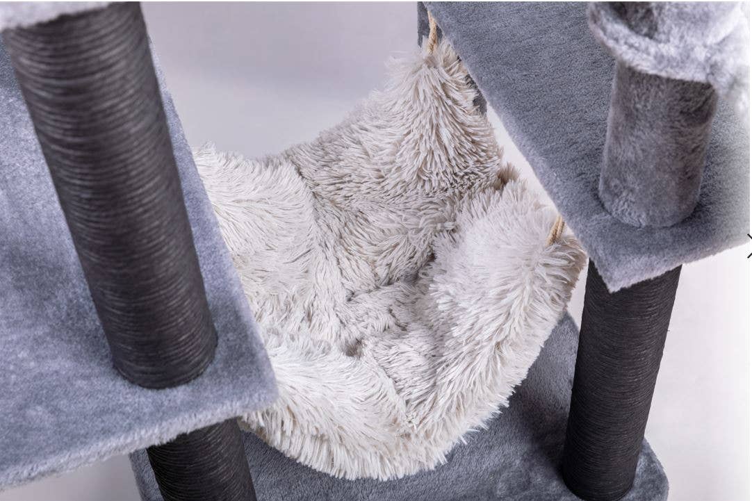 Catry Bradbury 7 Level Gray Cat Tree
