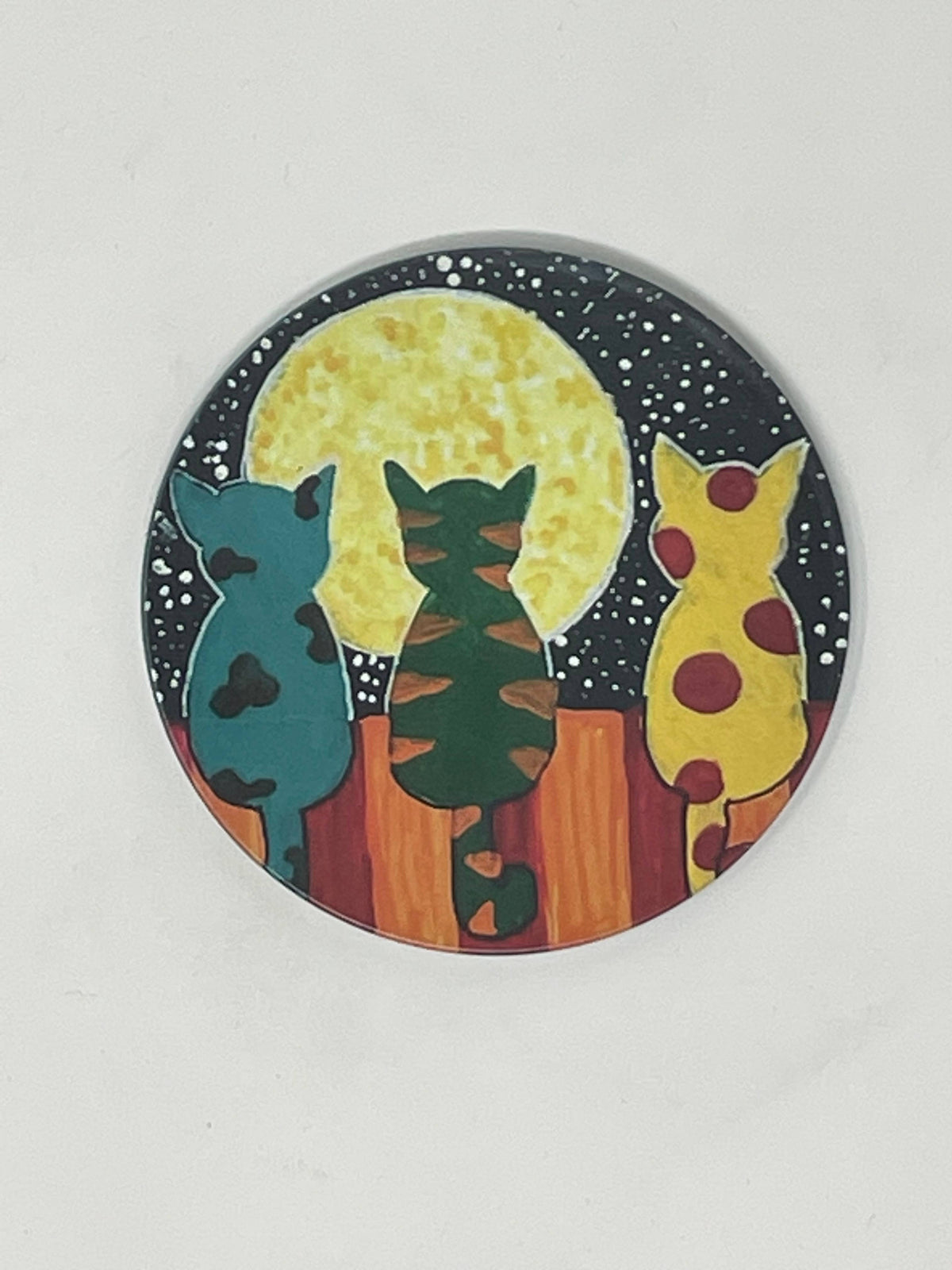 Nai Gifts Cat Design Coasters