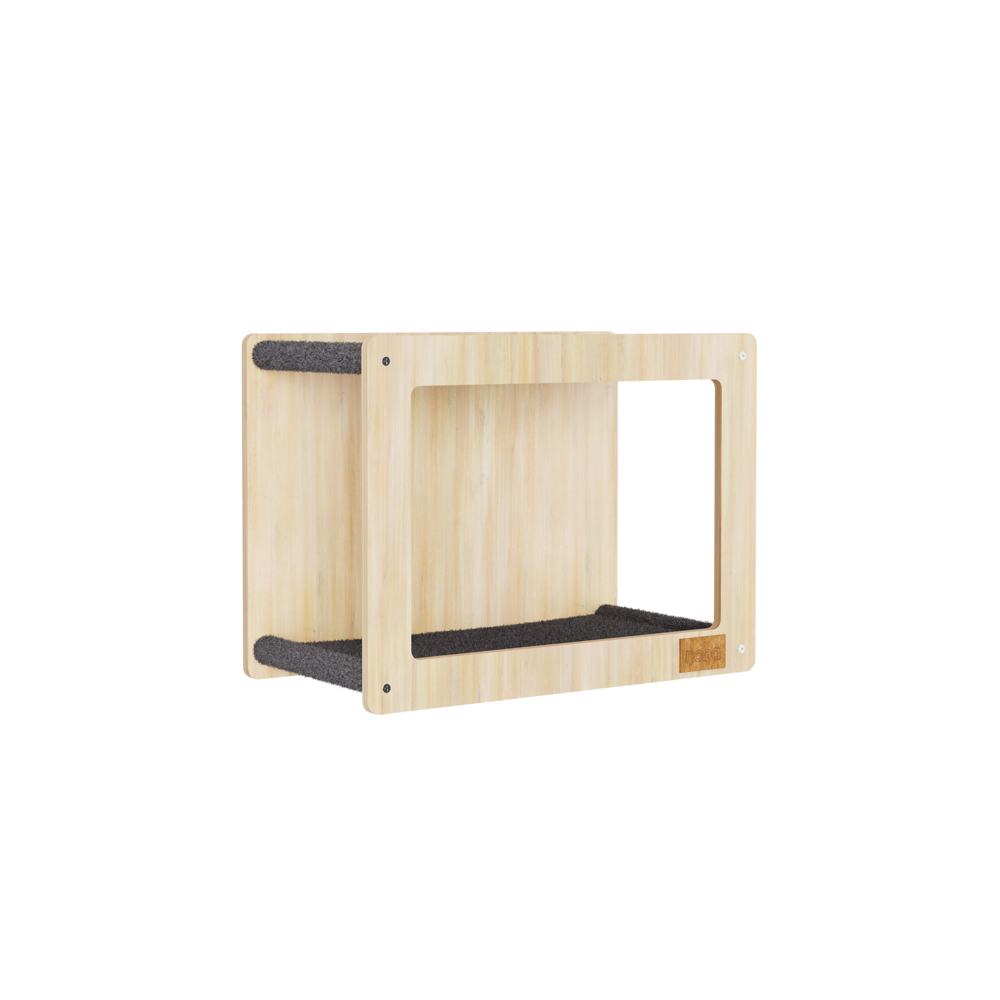 The HideoutSquare Double Cat Hammock Cube | The Mural Collection