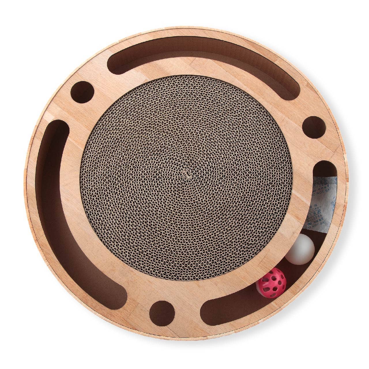 Necoichi Interactive Track Ball Cat Scratcher