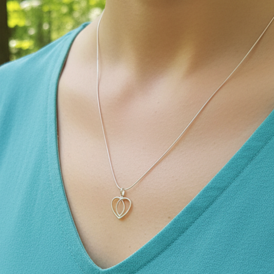 Love in Motion Pendant, Sterling Silver