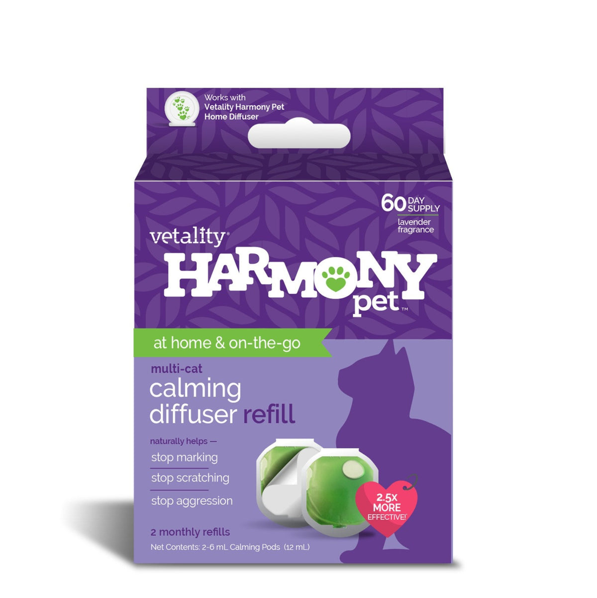 Harmony Cat Calming Diffuser Refills (2-Pack)