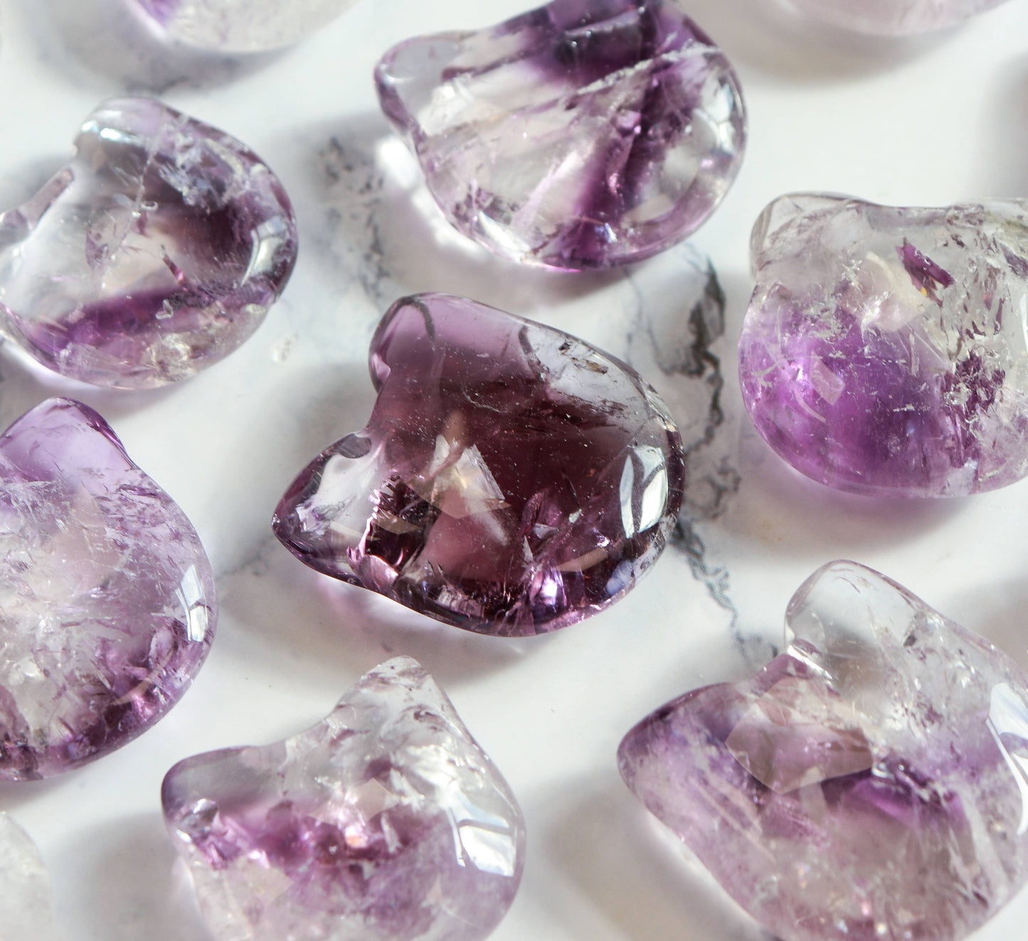 Amethyst Kitty Face, Crystal Cat