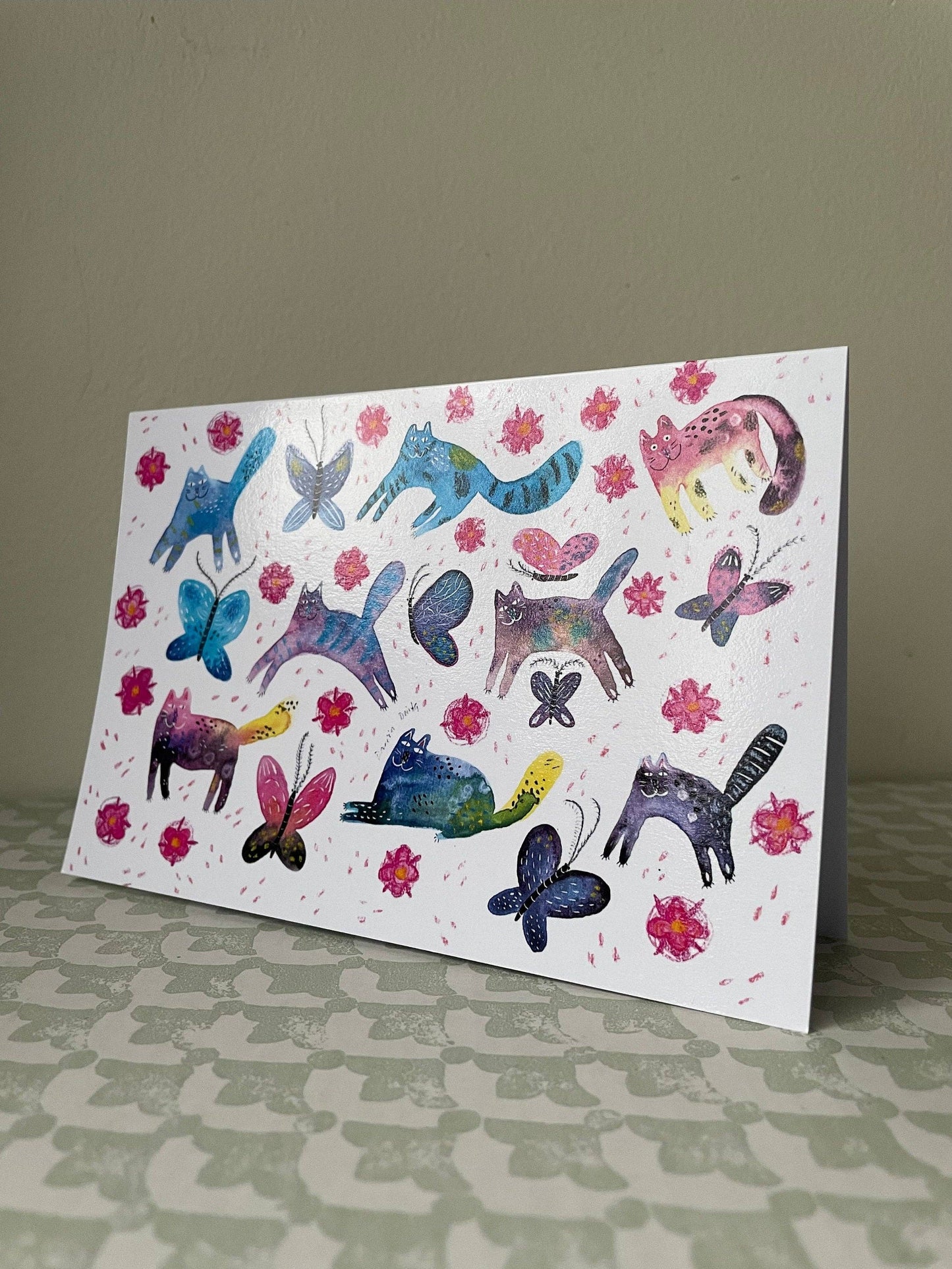 Cats and Butterflies — Dariia Dziuba