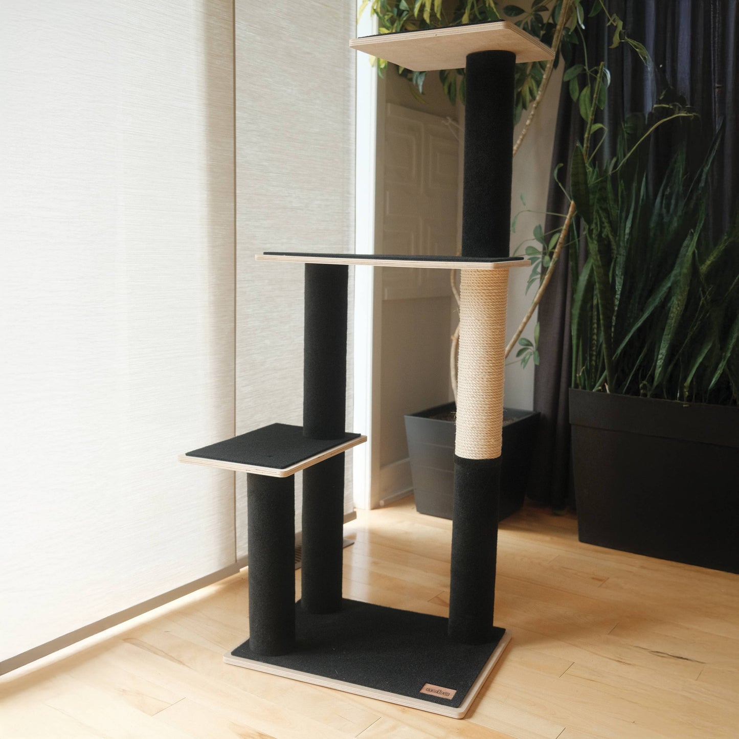 Noba Modern 3-Level Cat Tree | Made in Canada