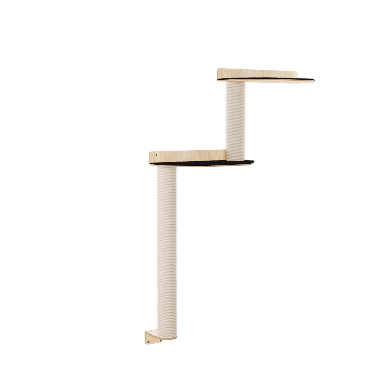 The Parkour Wall-Mounted Cat Climber | The Mural Collection