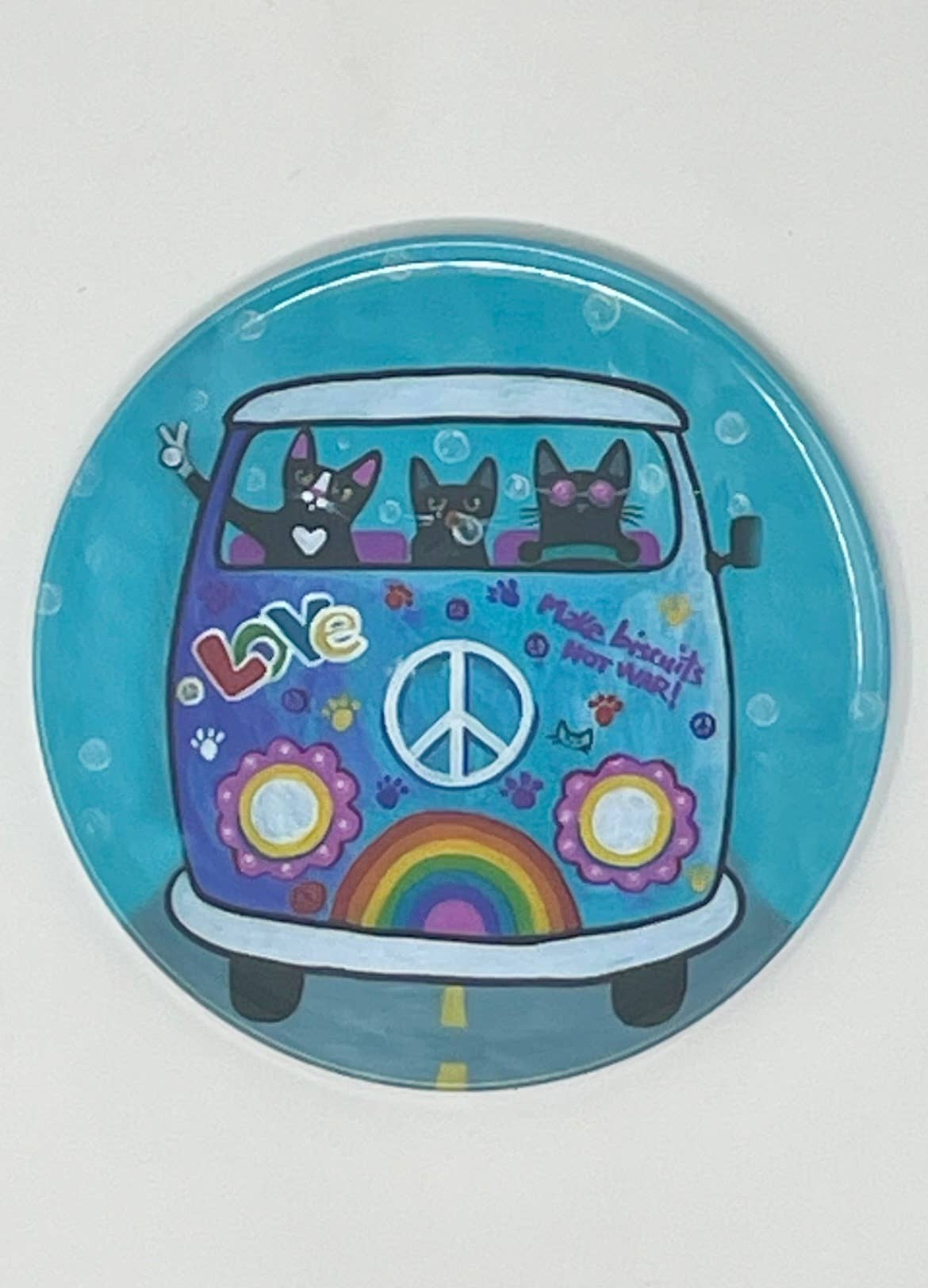 Nai Gifts Cat Design Coasters