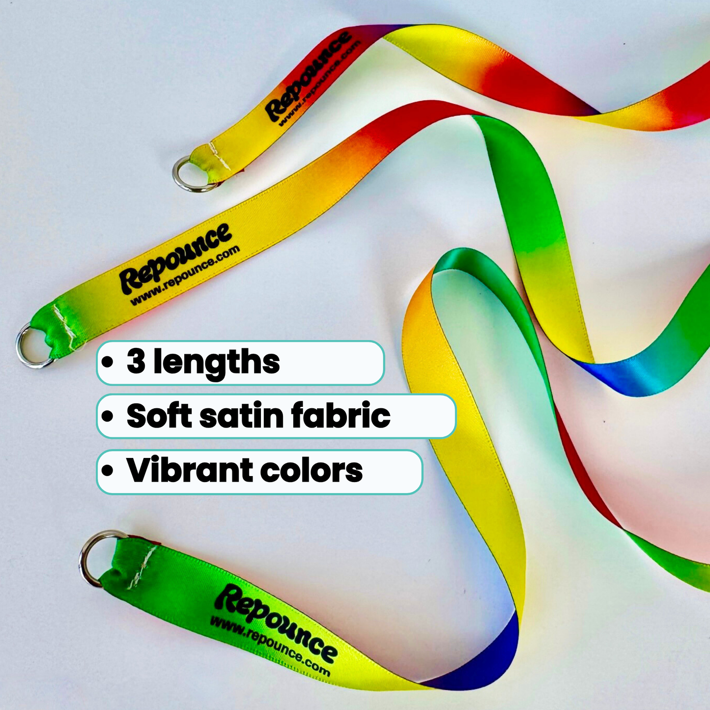 Repounce Rainbow Ribbon Set (3-Piece)