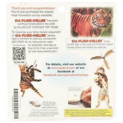 Go Cat Da Purr-Peller Spinning Feather Refill Attachment