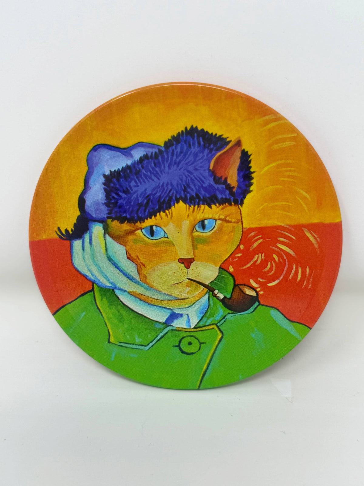 Nai Gifts Cat Design Coasters