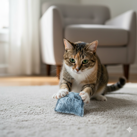 Go Cat Catnip Pillow Cat Toy — Premium USA Catnip