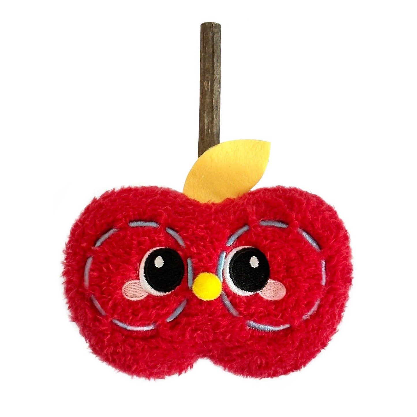 Moo - Apple Plush Cat Toy with Silvervine Stick