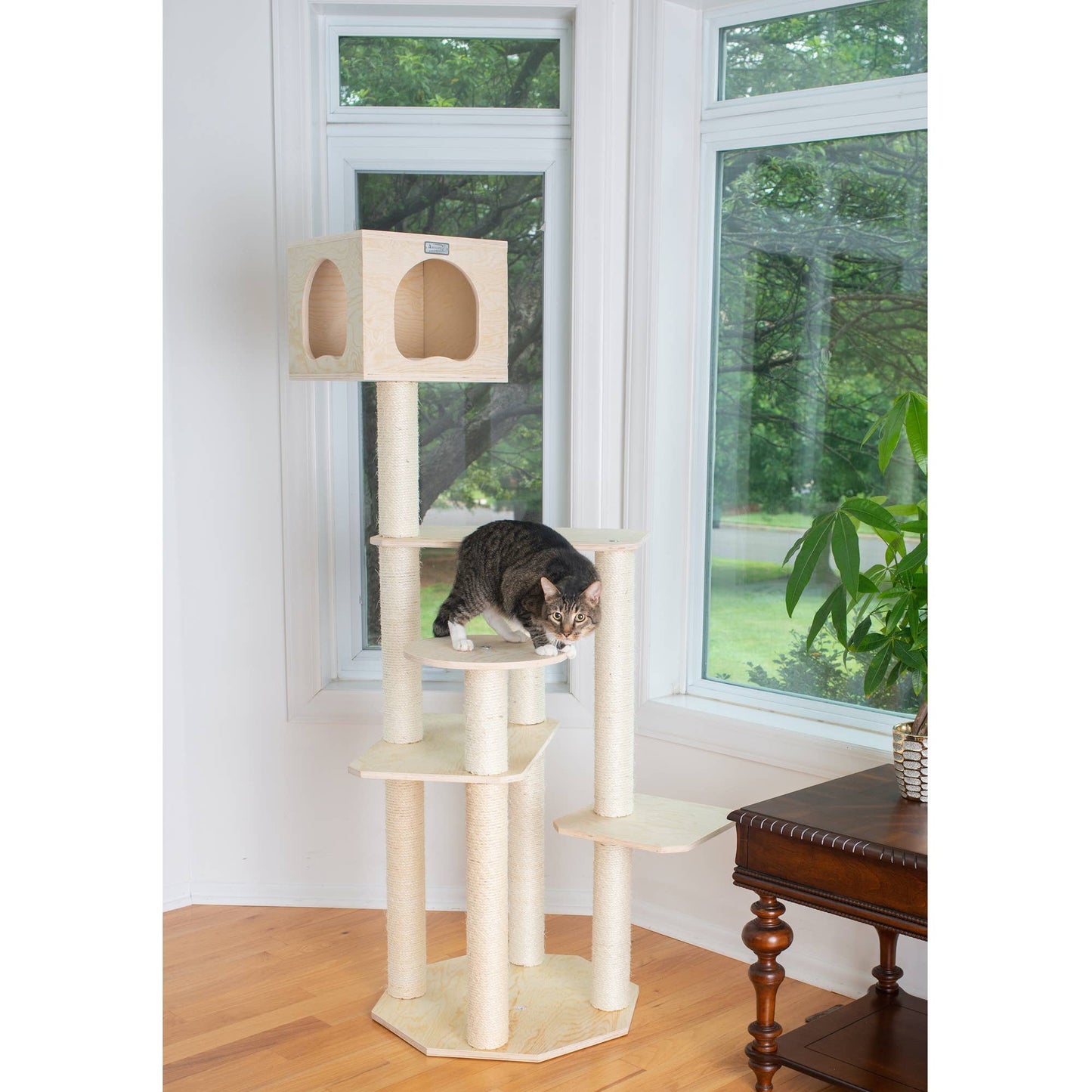 Armarkat Premium Scots Pine 69-Inch Cat Tree