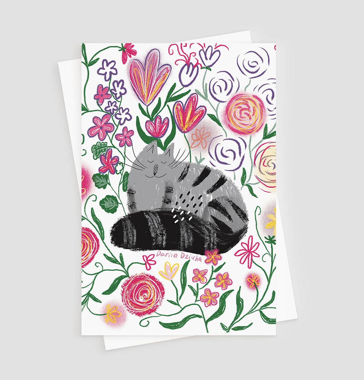 Feline Fantasy in Bloom — Dariia Dziuba