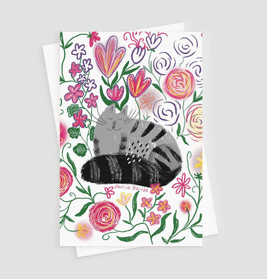 Feline Fantasy in Bloom — Dariia Dziuba