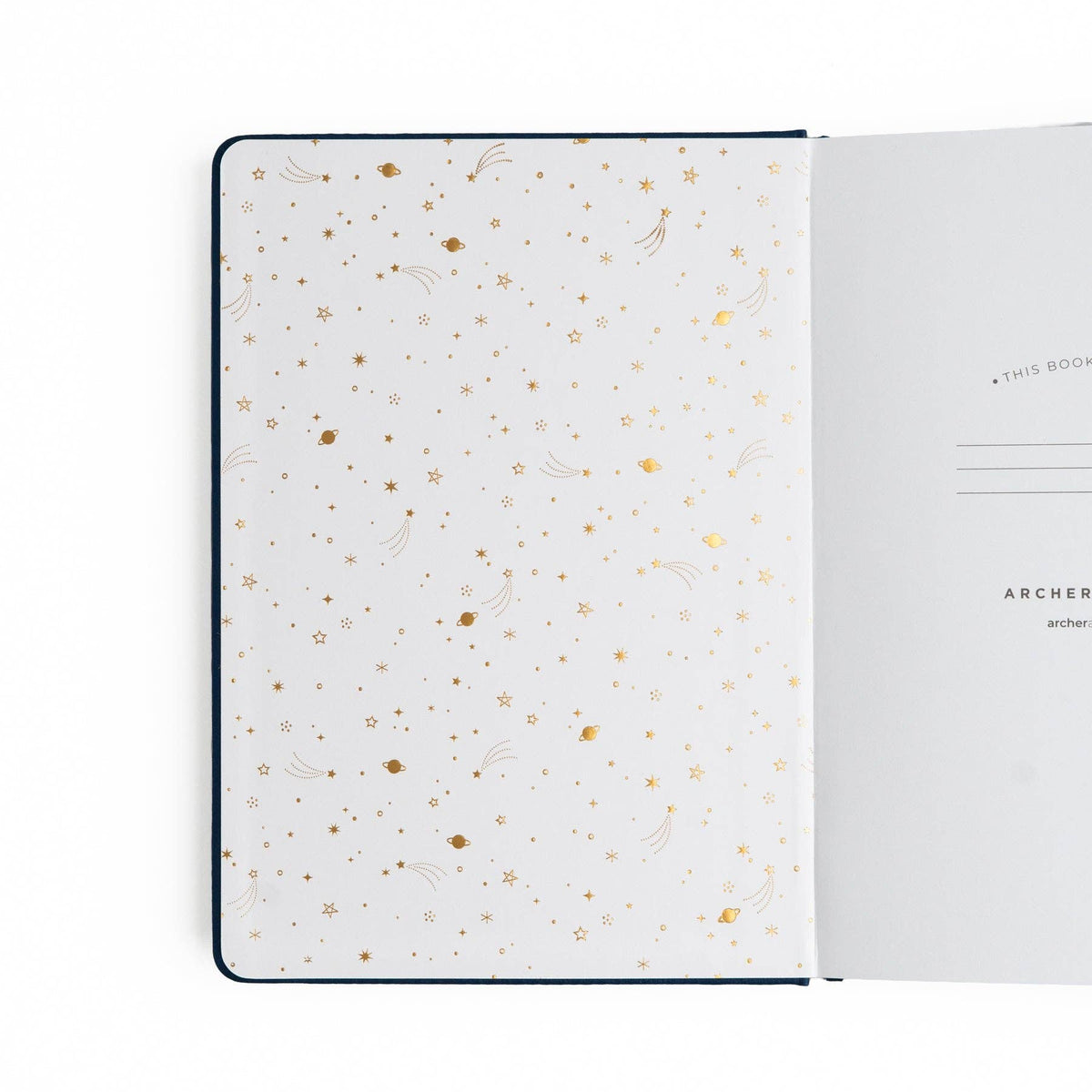 Archer and Olive B5 Dot Grid Notebook, Majestic Skies