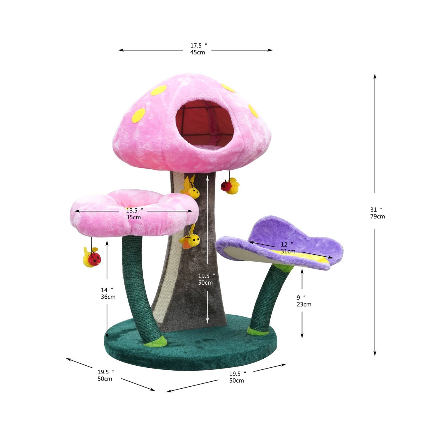 Catry Wonderland Mushroom Cat Tree