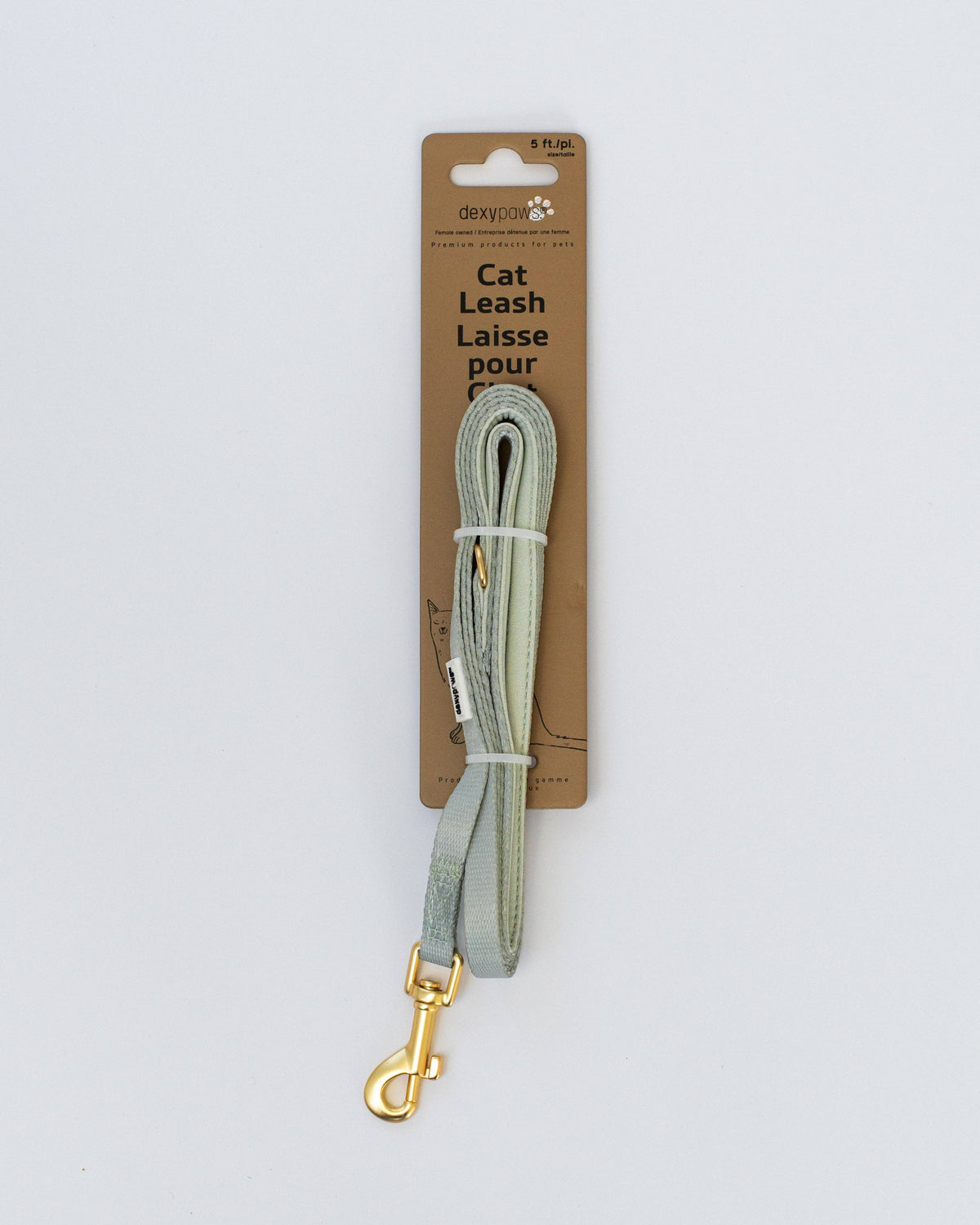 Dexypaws Cat Leash - Sage