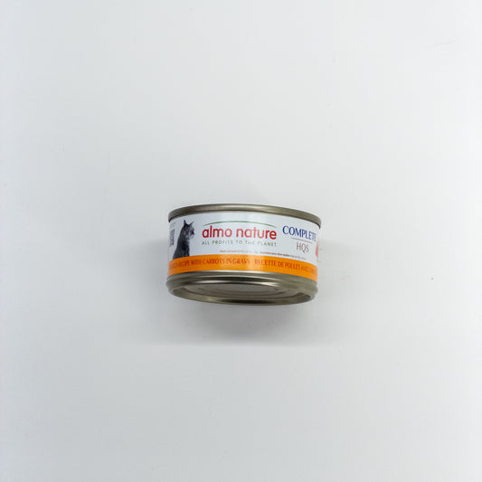 Almo Nature HQS Complete Chicken with Carrots in Gravy 70g