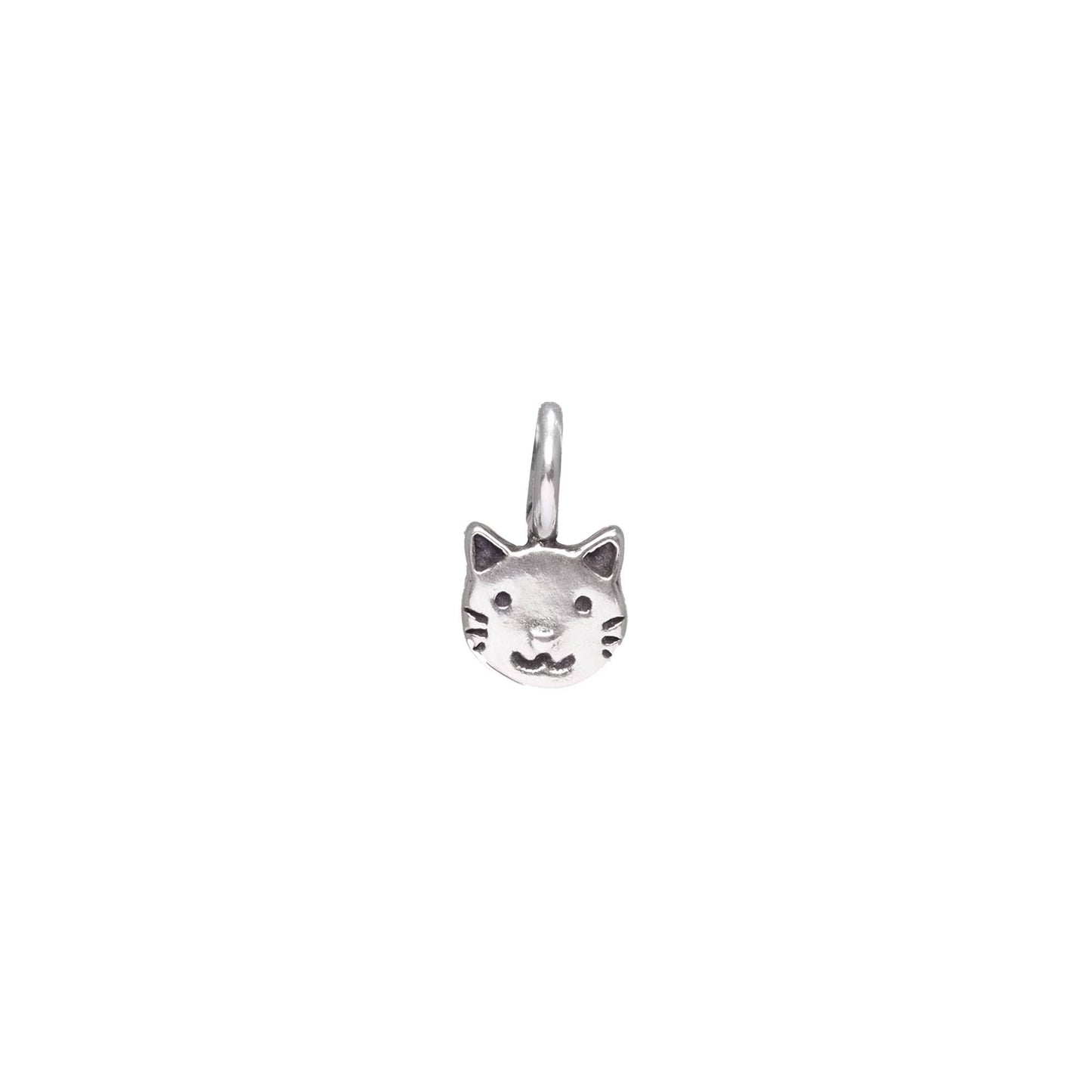 Marmalade Sterling Silver Cat Sculpted Charm