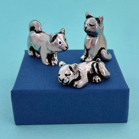 Kittens 3-Piece Miniatures Set with Pouch