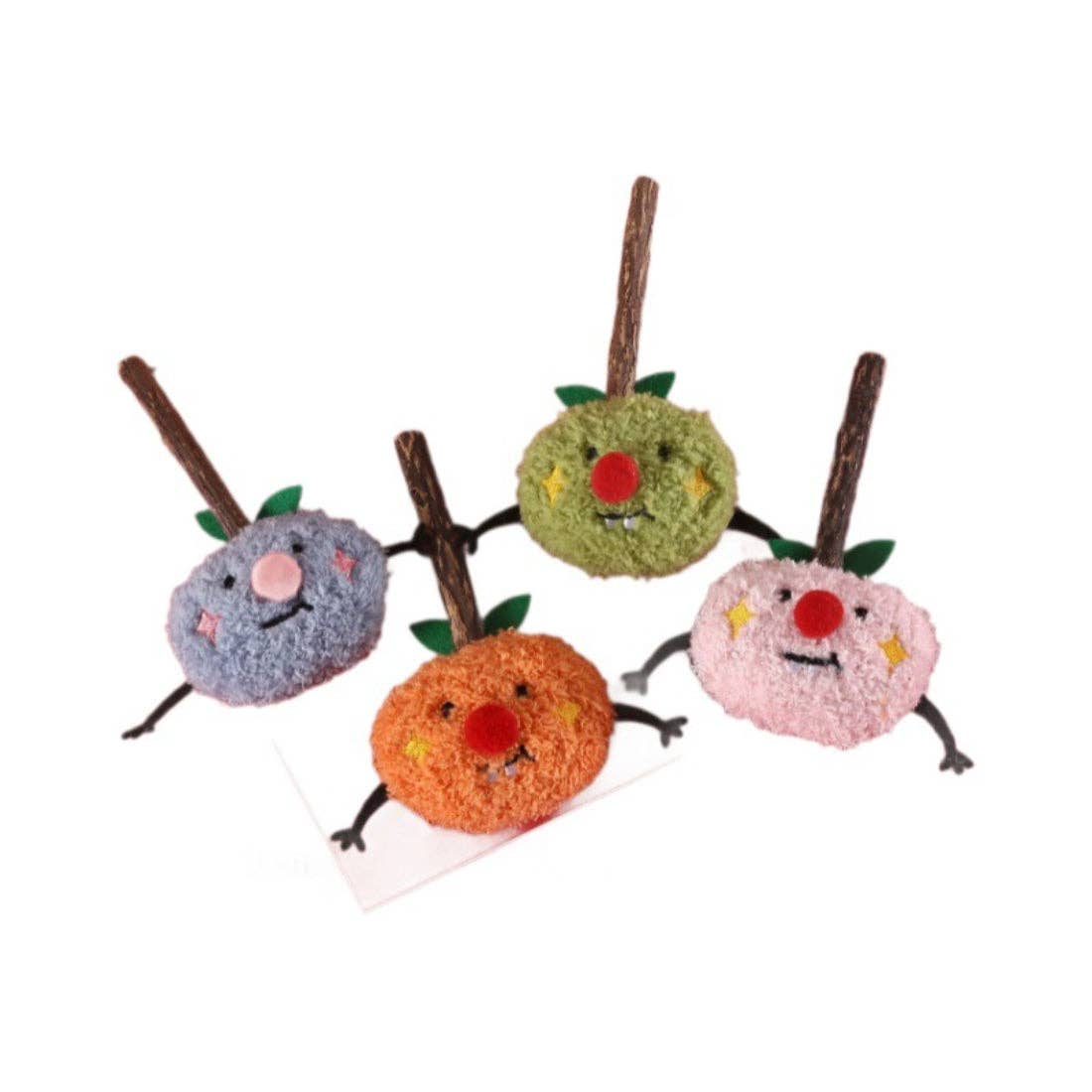 Moo - Cute Festive Face Cat Plush Toy