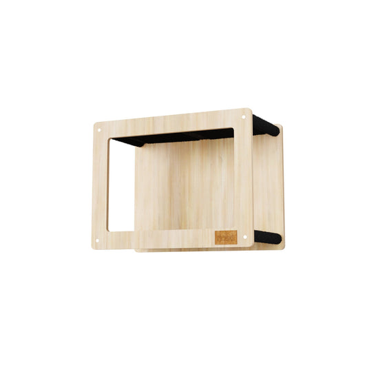 The HideoutSquare Double Cat Hammock Cube | The Mural Collection