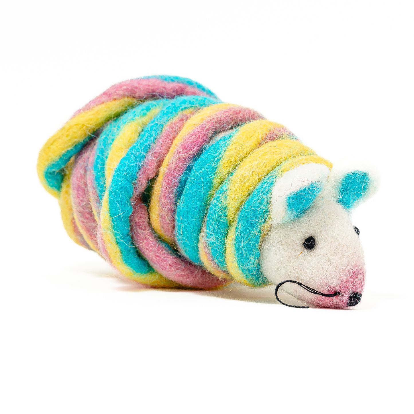 Wool Mouse Cat Toy with 6-Foot Tail