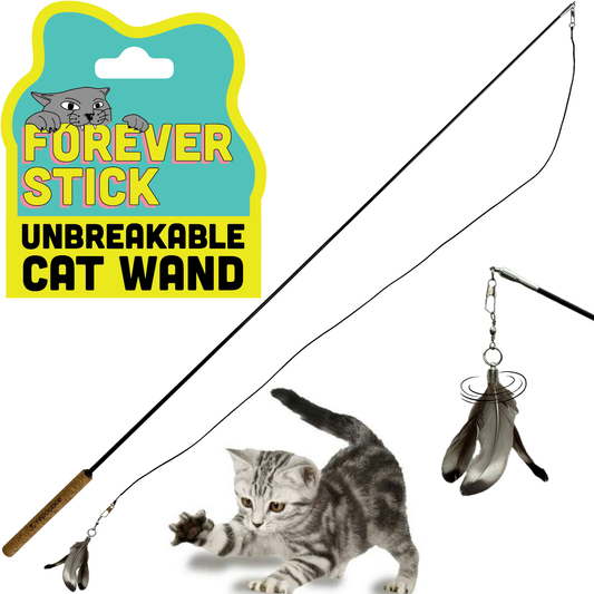 Repounce Forever Stick™ Unbreakable Interactive Cat Wand