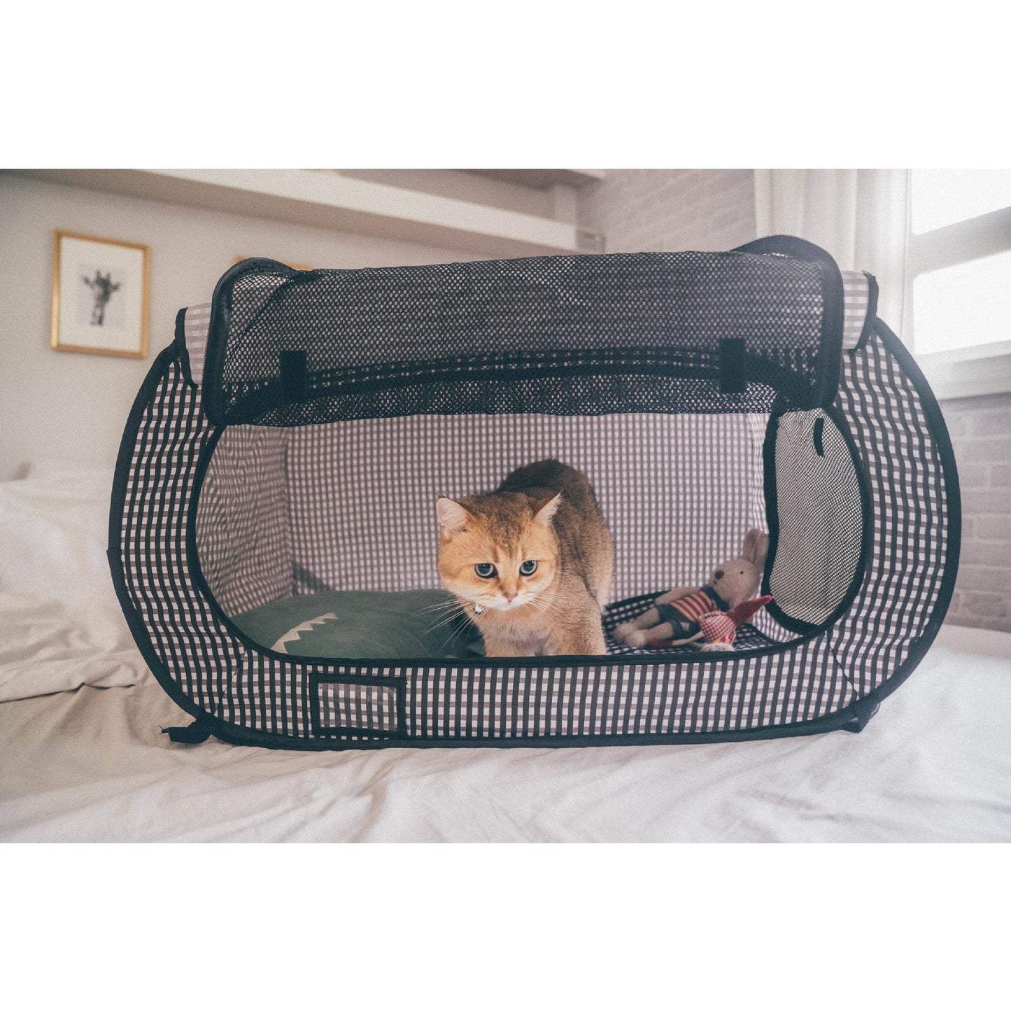 Necoichi Portable Stress-Free Cat Cage