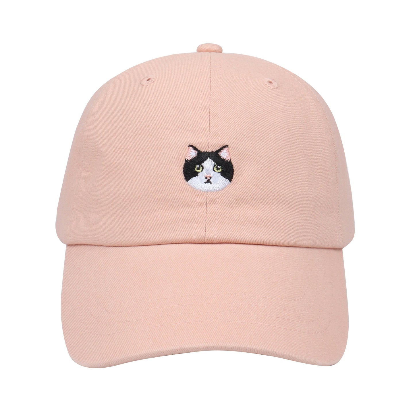 Tuxedo Cat Baseball Cap | Cotton Hat for Cat Lovers | HatPhile