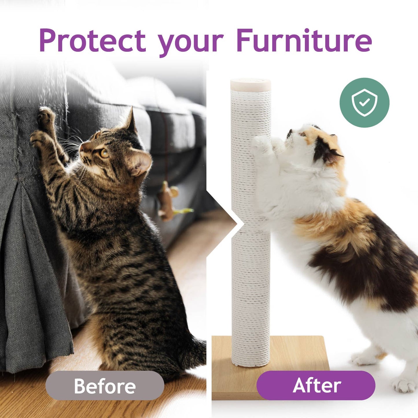 Premium Comfort Scratching Post