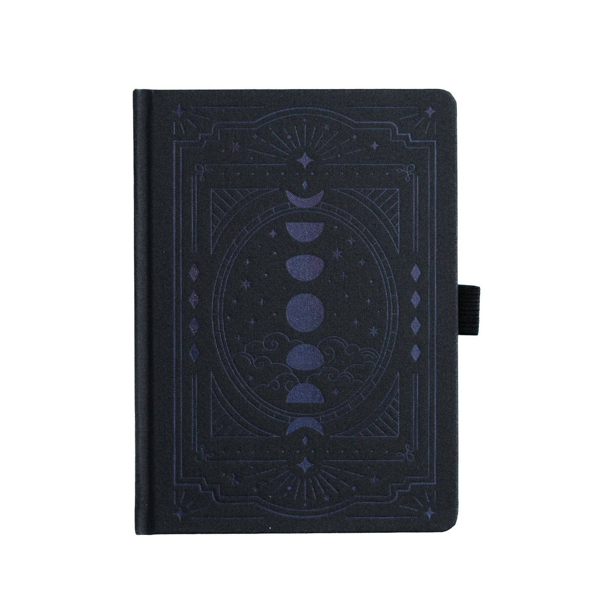 Archer and Olive B6 Black on Black Wonderstruck Notebook