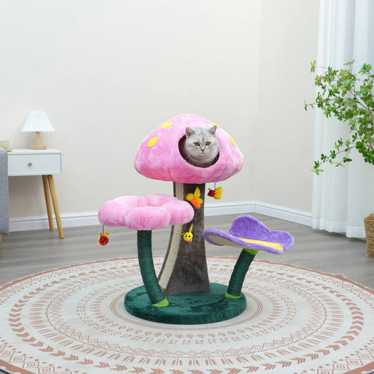Catry Wonderland Mushroom Cat Tree