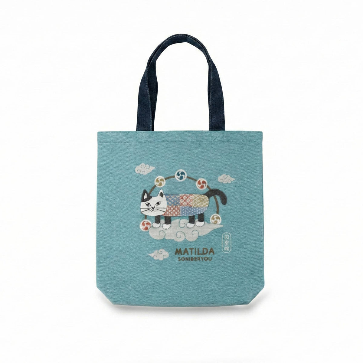 Kusuguru Japan Matilda-san Canvas Tote Bag