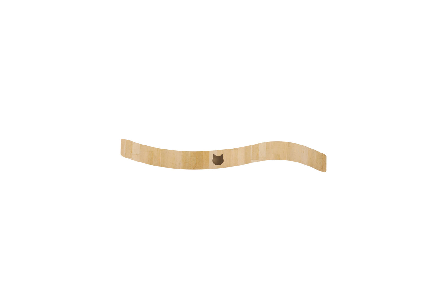 Ripple Reversible Scratcher (Oak)