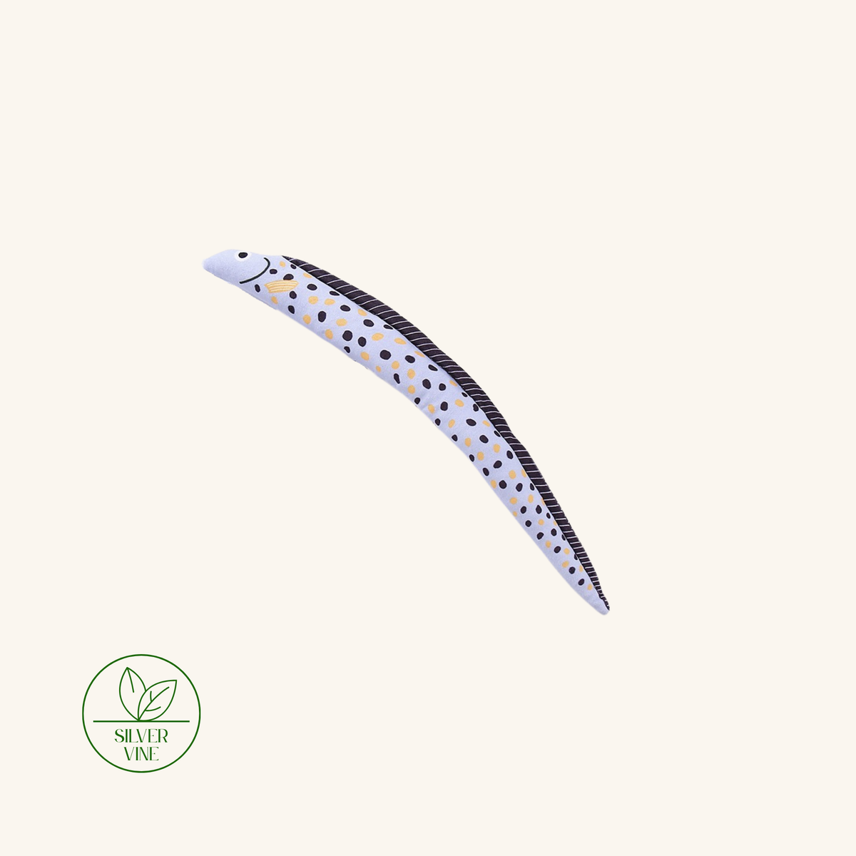 MoriCat Polka Dot Eel Silvervine Cat Toy