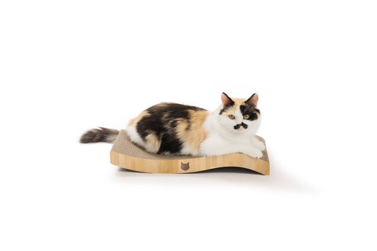 Ripple Reversible Scratcher (Oak)